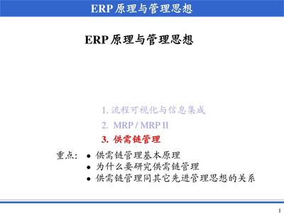 4 供需鏈管理PPT